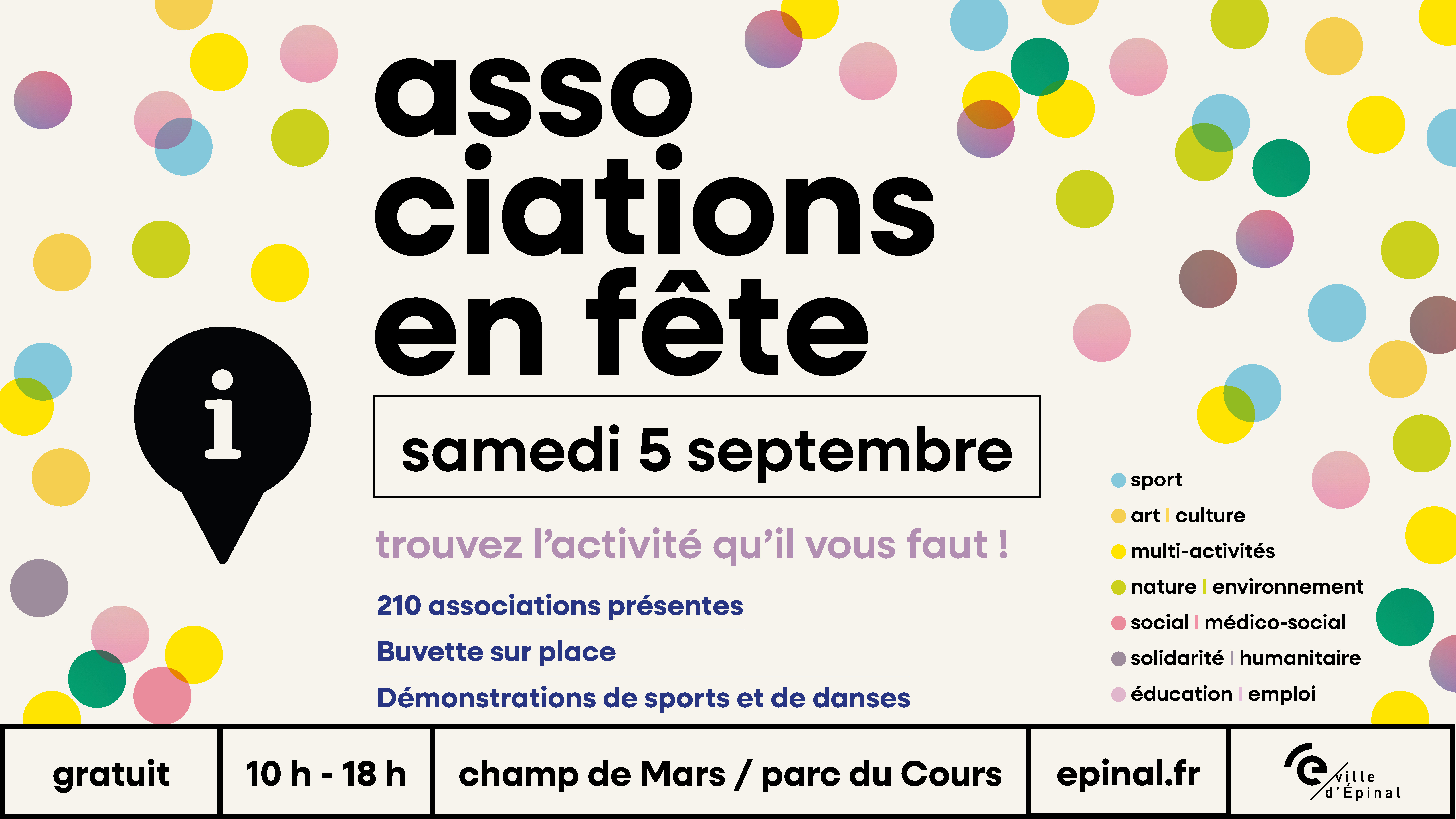 MAV sera présent à associations en fête !
